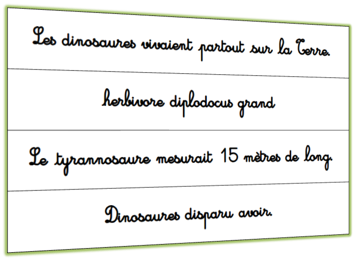 Exercice Sur Les Types De Phrases Ce2