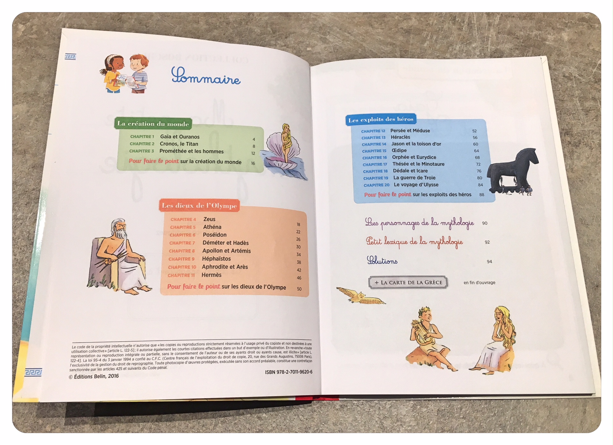 Autour de la mythologie grecque - Lutin Bazar
