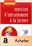 Exercices d'entrainement à la lecture CP