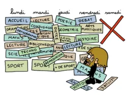Emploi du temps CP CE1 CE2