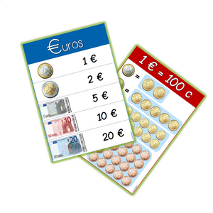 monnaie affiche euros