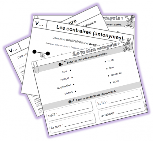 leçons EDL français conjugaison grammaire orthographe vocabulaire CE1