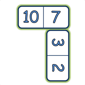 Compléments à 10 : jeu de dominos