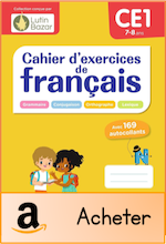 cahier d'exercices de français CE1