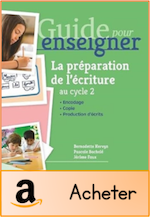 guide pour enseigner la préparation de l'écriture