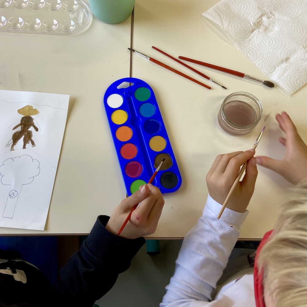 Faire De La Peinture En Classe Enti re Sans Stress Lutin Bazar