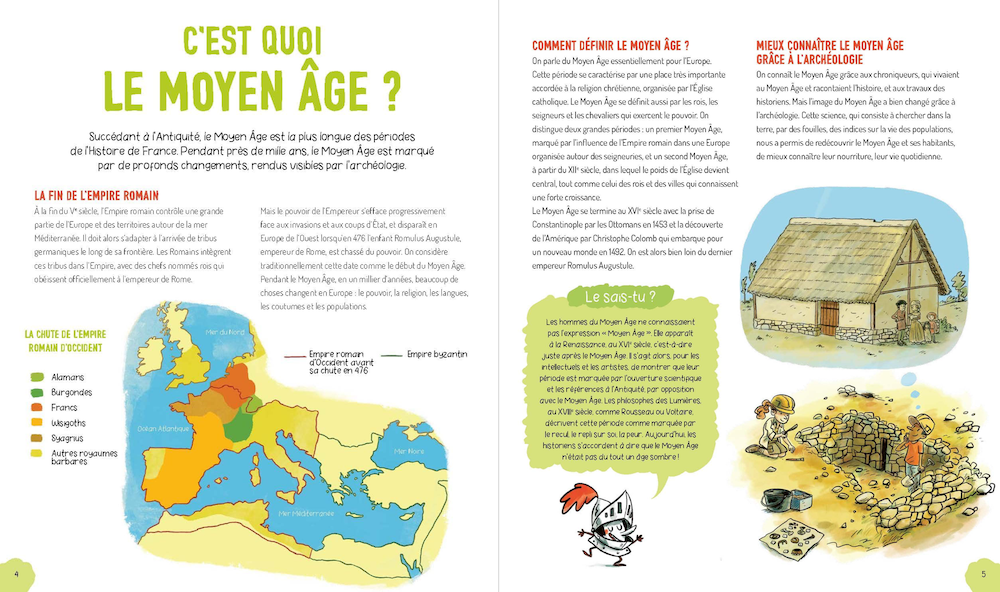 Autour du Moyen Âge - Ma sélection de livres - Lutin Bazar