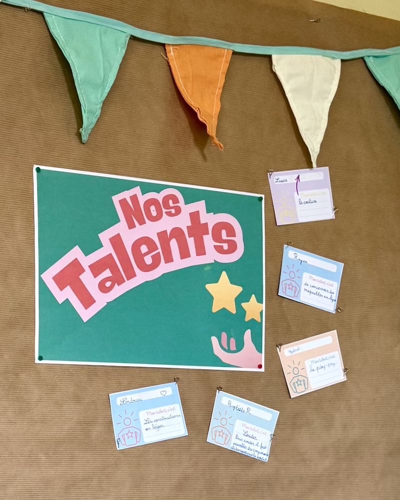 mur des talents