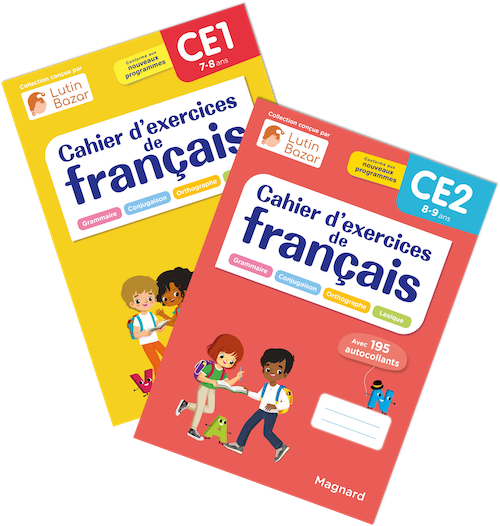 Cahier français 2025 magnard lutin bazar
