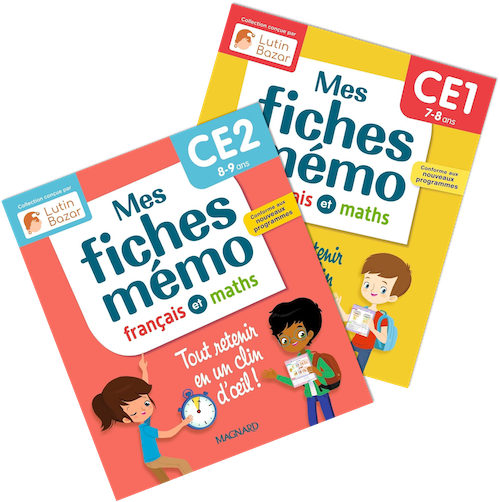 fiches mémo LUTIN BAZAR 2025