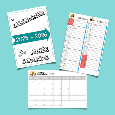 Calendrier : tous les formats pour la classe !