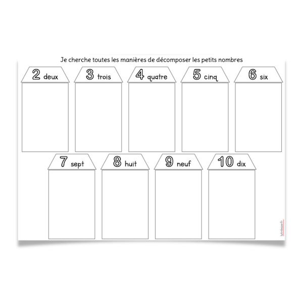 Fiche recherche 1 décompositions