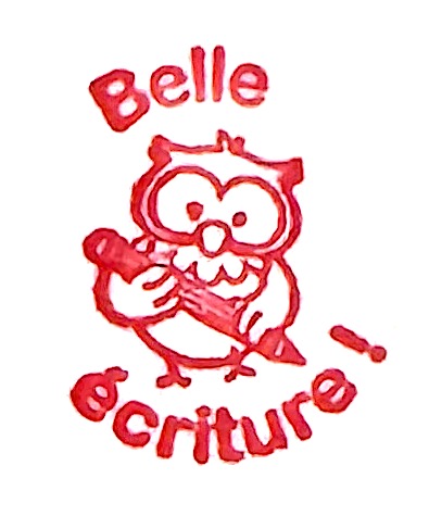 tampon belle écriture