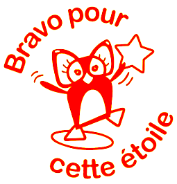 Bravo pour cette étoile