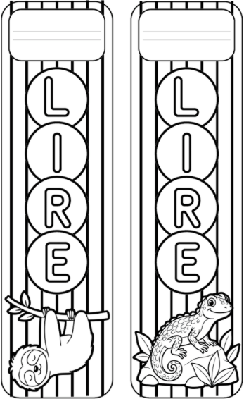 Marque page Amazonie Marque page Amazonie